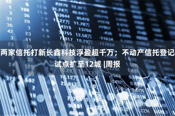两家信托打新长鑫科技浮盈超千万；不动产信托登记试点扩至12城 |周报